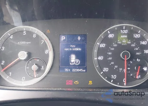 2015 Hyundai Sonata Sport 2.0T z USA, uszkodzony, nr VIN 5NPE34AB5FH119713